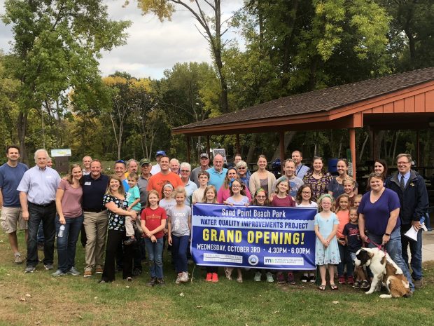 Image slide of Grand Opening Event at Sand Point Beach
