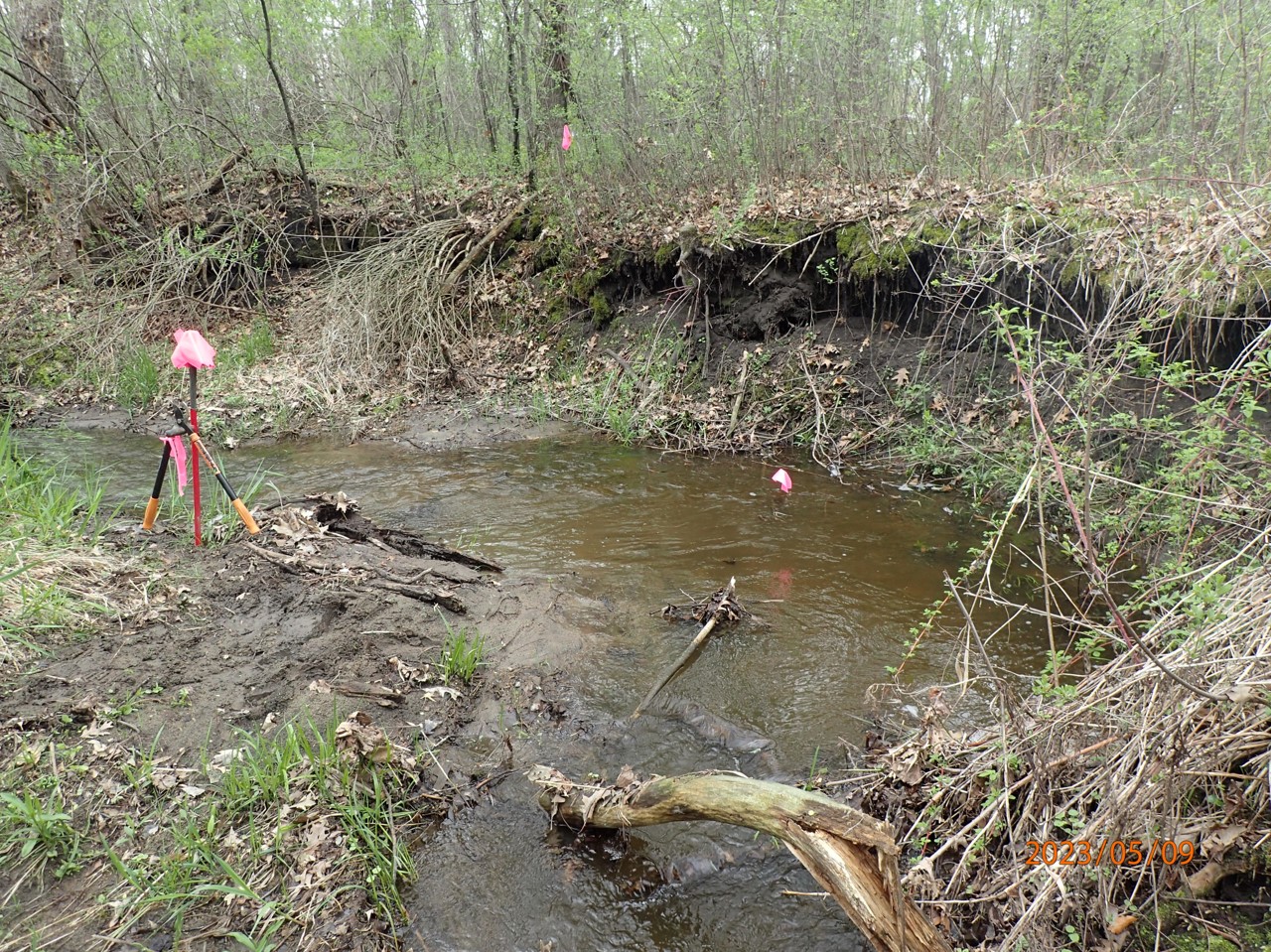 Image slide of Eroding Streambank
